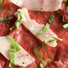 Restaurant Carpaccio de boeuf charolais à l'italienne